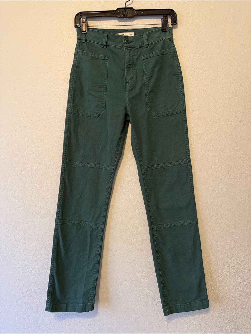 Madewell 90’s Straight-Leg Jeans in Forest Green